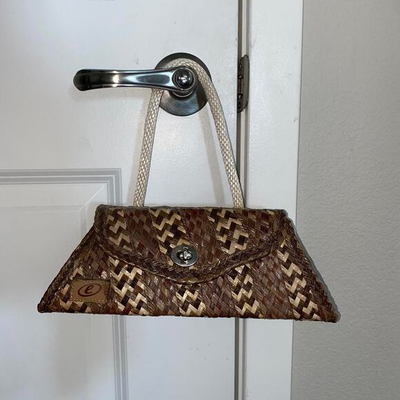 Other Handbags - boho summer beach woven purse